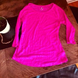 Long sleeve workout top